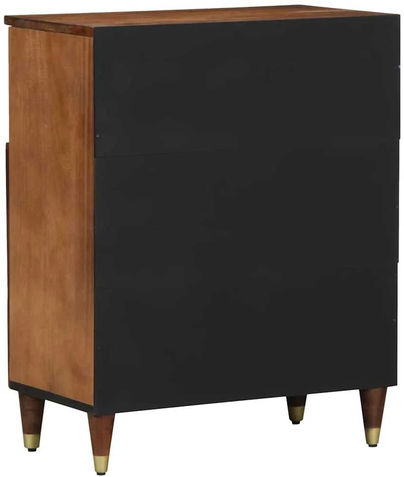 Kabalas Ruda 60 x 33 x 75 cm Kietas mango medis