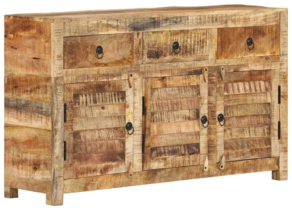 Šoninė spintelė, 110x30x65cm, mango medienos masyvas