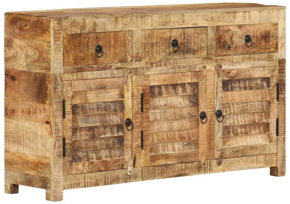 Šoninė spintelė, 110x30x65cm, mango medienos masyvas