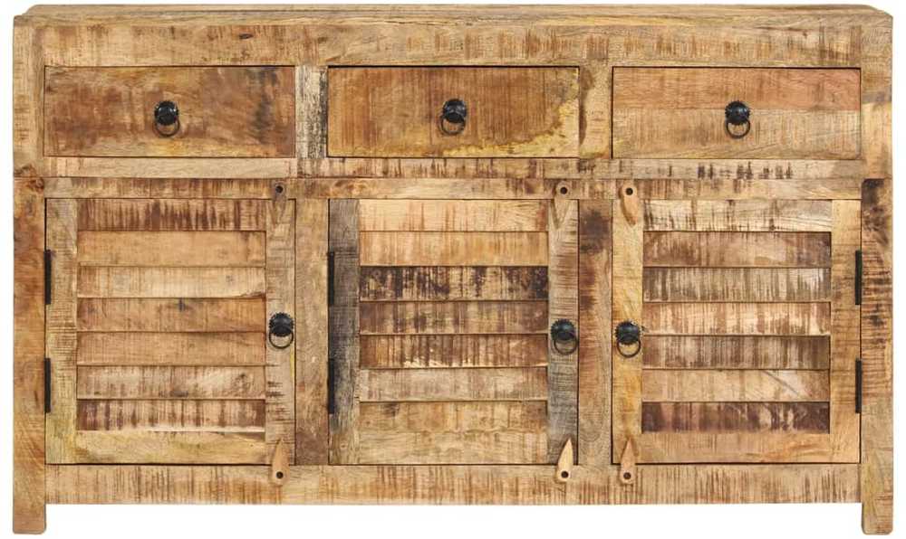 Šoninė spintelė, 110x30x65cm, mango medienos masyvas