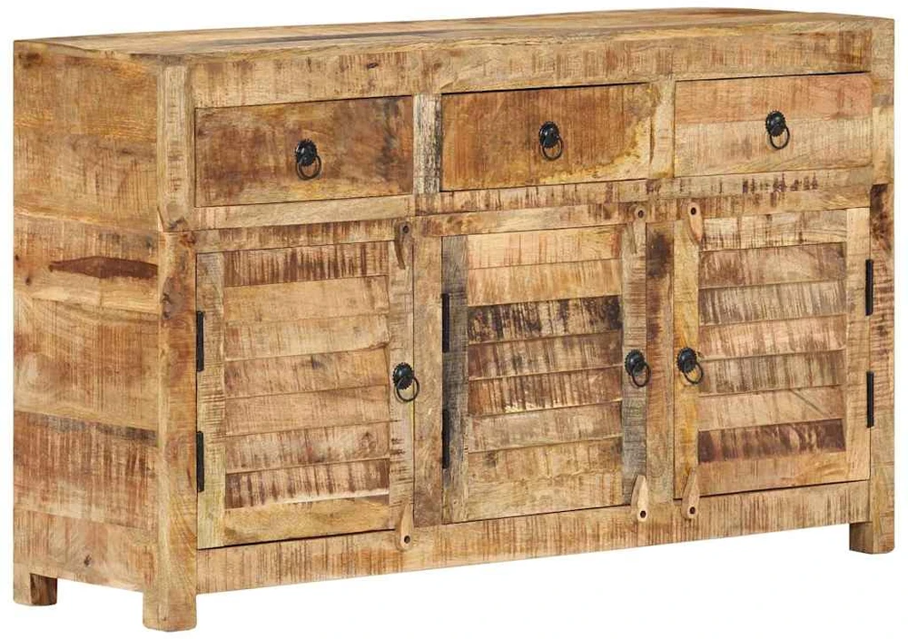 Šoninė spintelė, 110x30x65cm, mango medienos masyvas