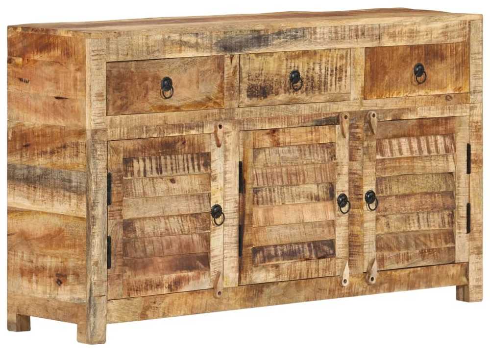 Šoninė spintelė, 110x30x65cm, mango medienos masyvas