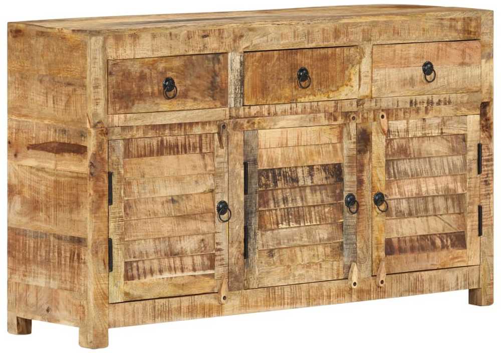 Šoninė spintelė, 110x30x65cm, mango medienos masyvas
