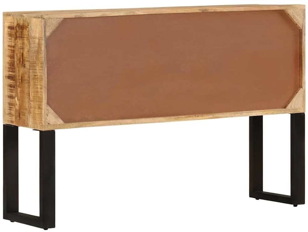Šoninė spintelė, 110x30x74cm, neapdorota mango mediena