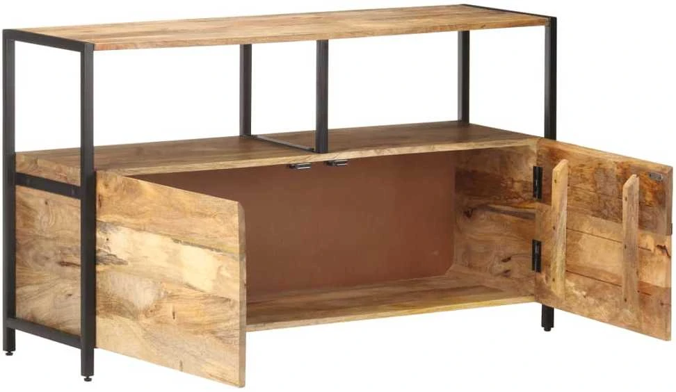 Šoninė spintelė, 110x35x65cm, mango medienos masyvas