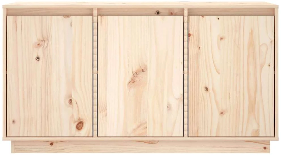 Šoninė spintelė, 111x34x60cm, pušies medienos masyvas