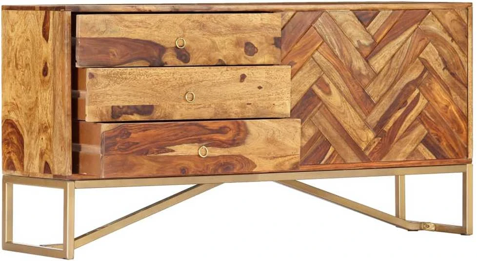 Šoninė spintelė, 118x30x60cm, rausvosios dalbergijos med. mas.
