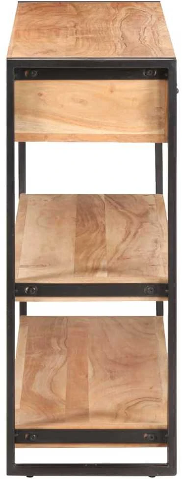 Šoninė spintelė, 120x30x75cm, akacijos medienos masyvas