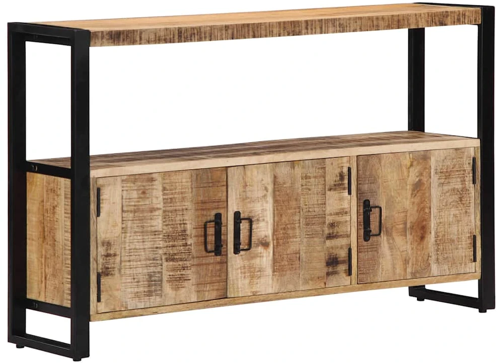 Šoninė spintelė, 120x30x75cm, mango medienos masyvas
