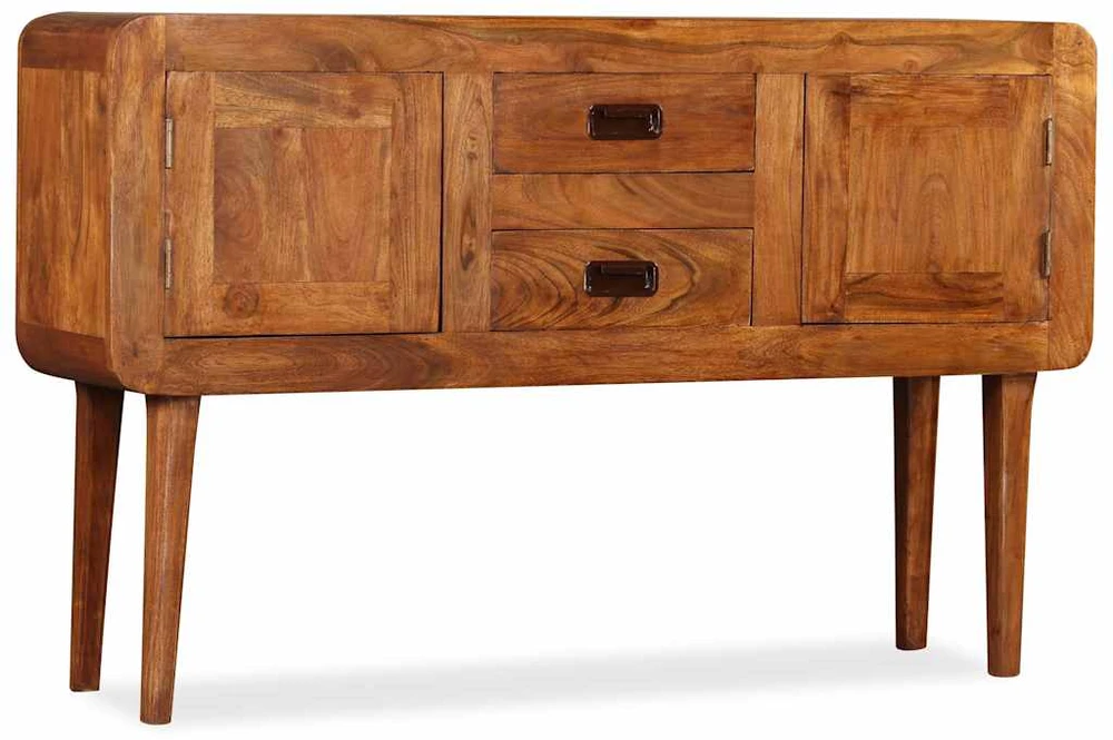 Šoninė spintelė, 120x30x75cm, mediena su medaus apdaila