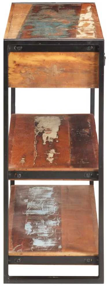 Šoninė spintelė, 120x30x75cm, perdirbtos medienos masyvas