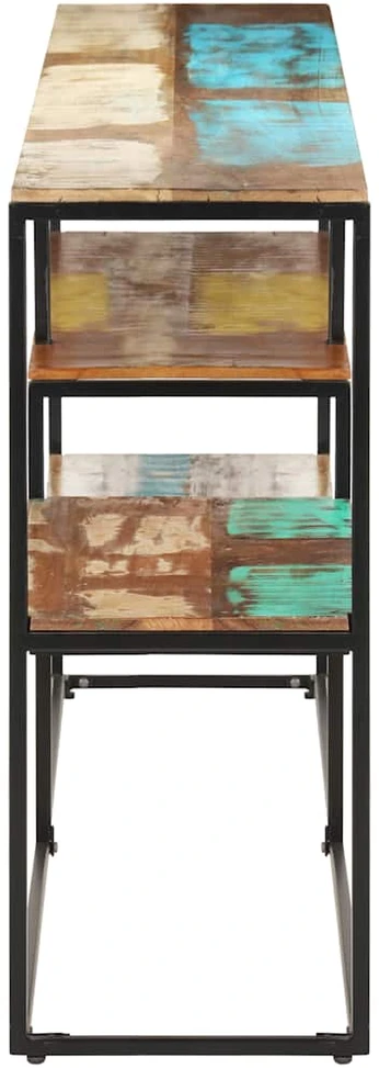 Šoninė spintelė, 150x30x75cm, perdirbtos medienos masyvas