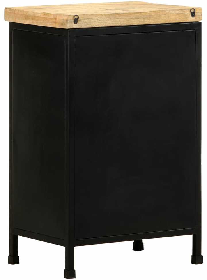 Šoninė spintelė, 47x35x76cm, neapdorota mango mediena