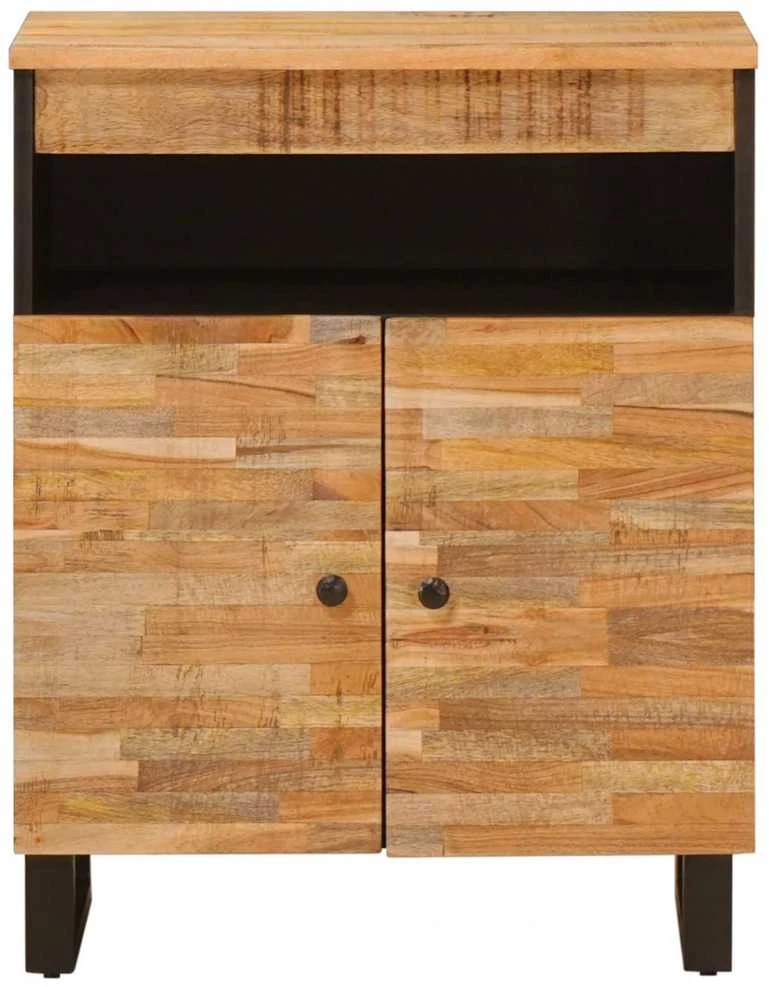 Šoninė spintelė Ruda 60 x 33 x 75 cm Kietas mango medis