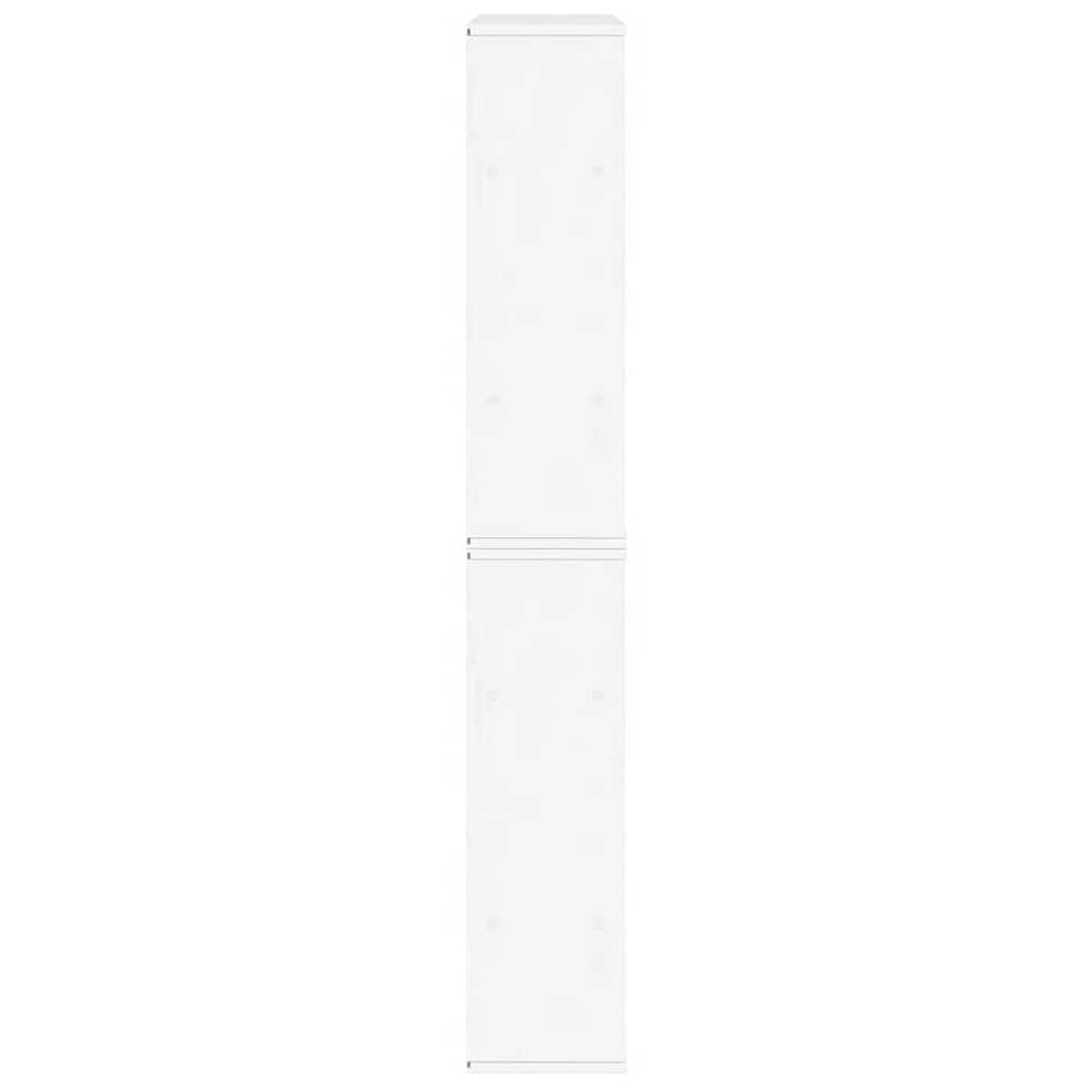 Šoninė spintelė 5 vnt ODDA, baltas, 40x24x79 cm, pušies masyvas