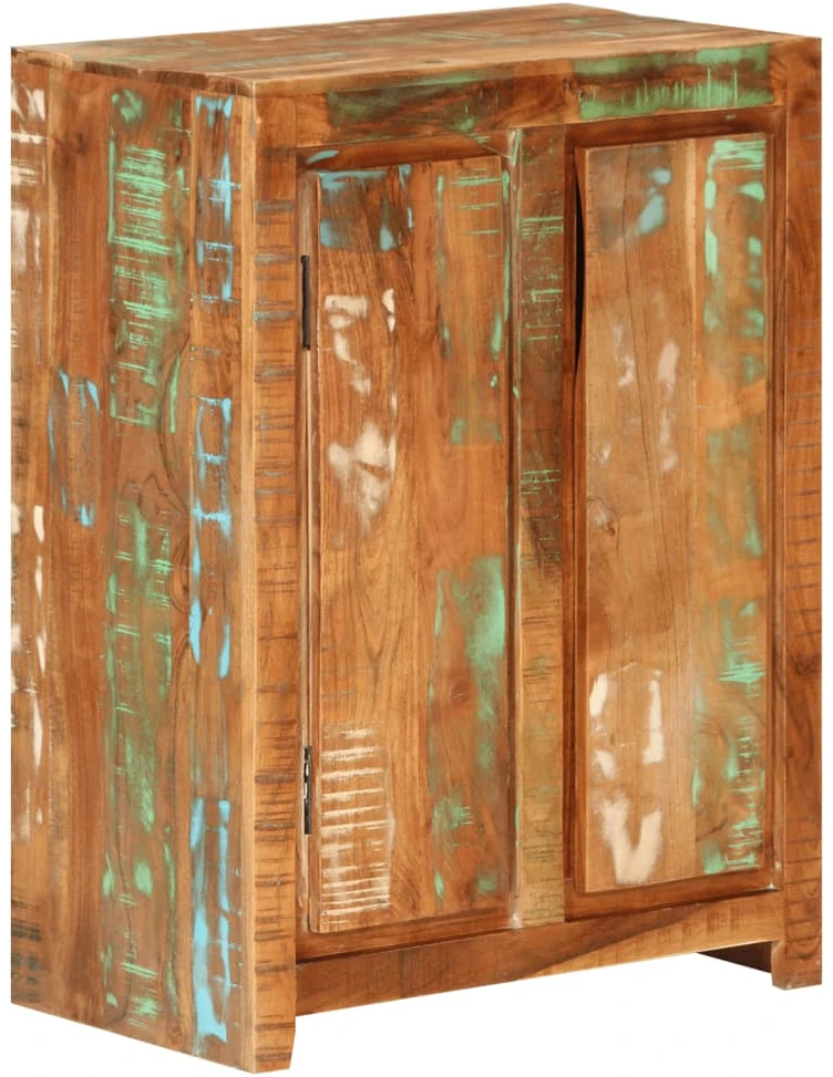 Šoninė spintelė, 55x33x75cm, perdirbtos medienos masyvas