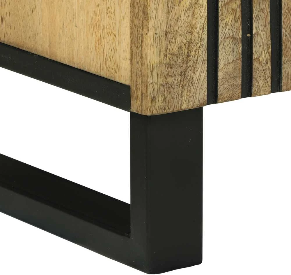 Komodas Ruda 60 x 33 x 75 cm mango medienos masyvas