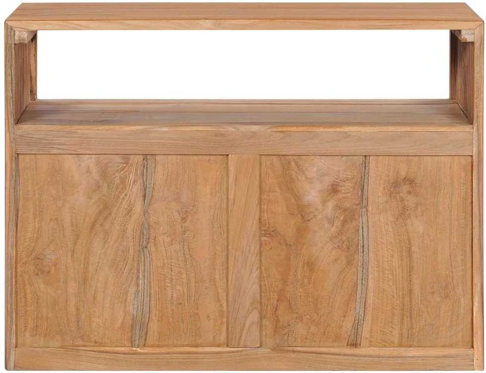 Šoninė spintelė, 80x30x60cm, tikmedžio medienos masyvas