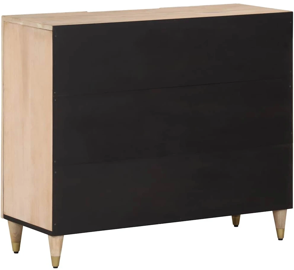 Šoninė spintelė, 90x33x75cm, mango medienos masyvas