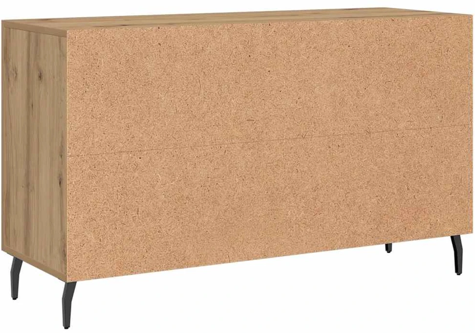 Šoninė spintelė, artisano ąžuolo, 100x36x60cm, apdirbta mediena