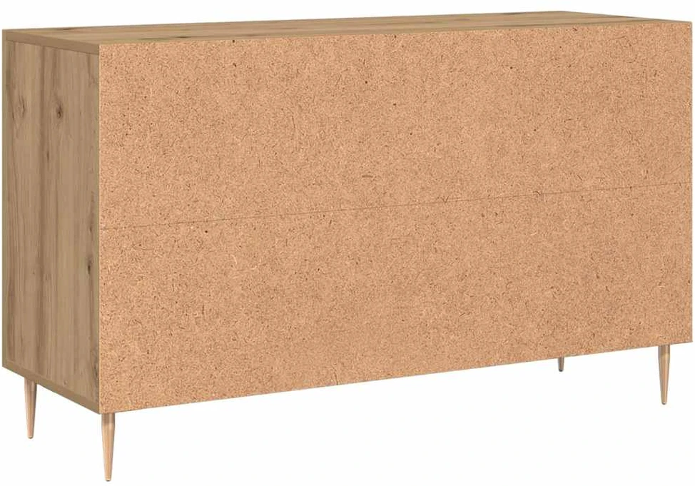 Šoninė spintelė, artisano ąžuolo, 100x36x60cm, apdirbta mediena