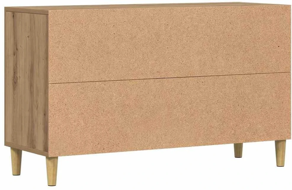 Šoninė spintelė, artisano ąžuolo, 100x36x60cm, apdirbta mediena