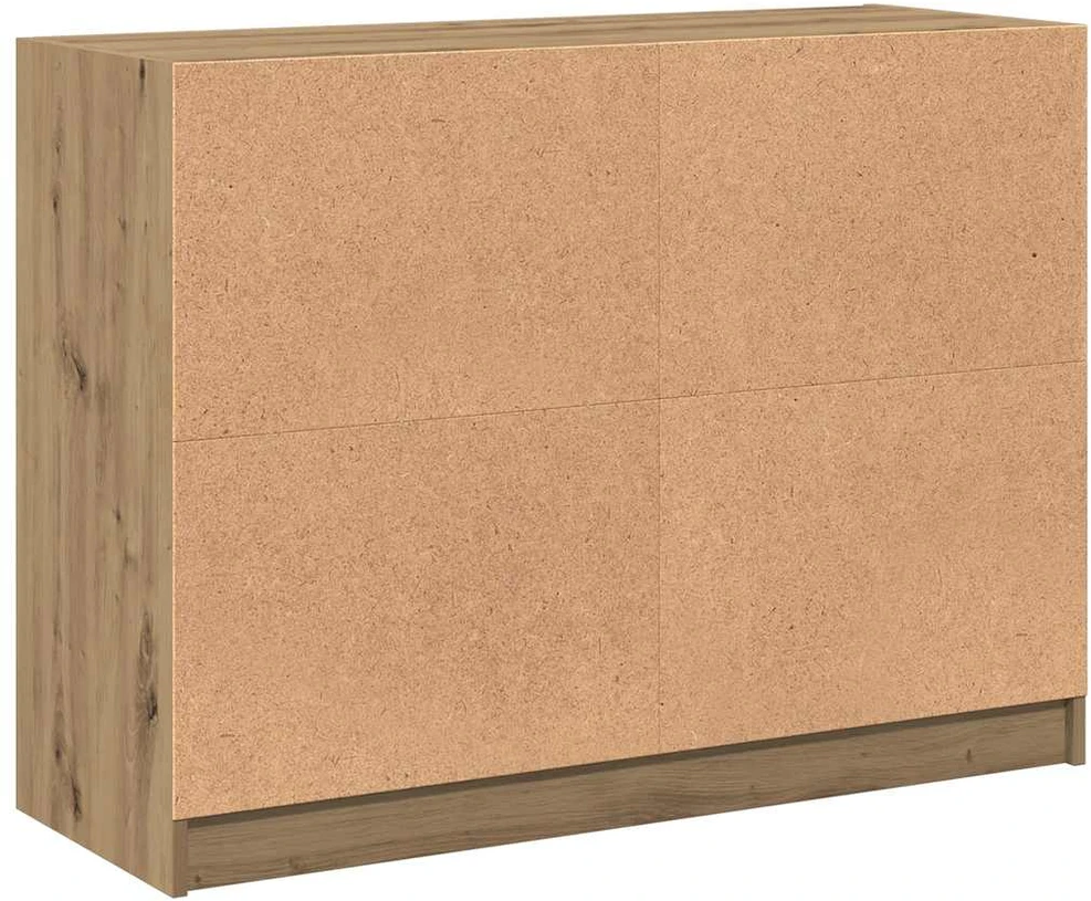 Šoninė spintelė, artisano ąžuolo, 102x37x75,5cm, mediena
