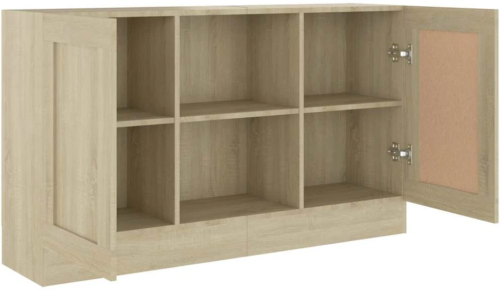 Šoninė spintelė, ąžuolo, 120x30,5x70cm, apdirbta mediena