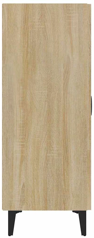 Šoninė spintelė, ąžuolo spalvos, 70x34x90cm, apdirbta mediena