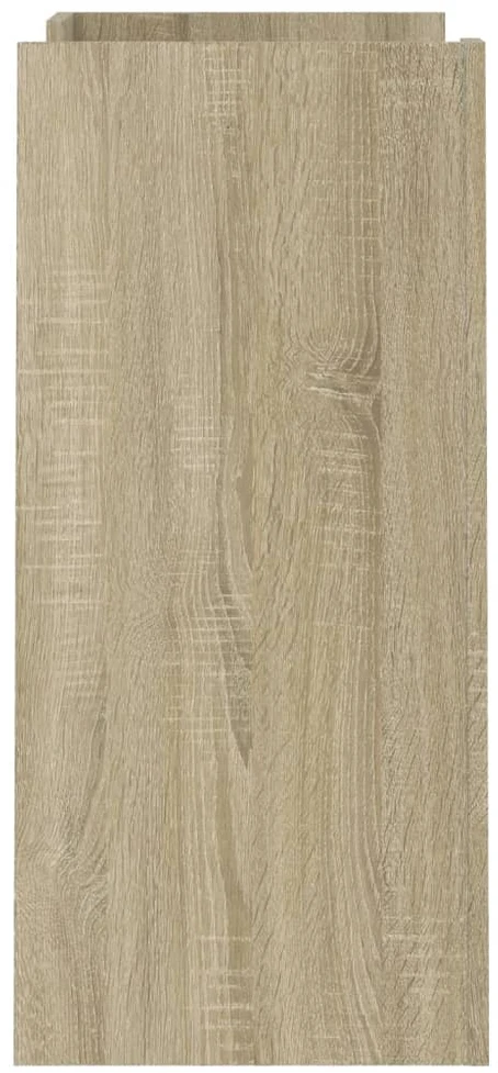 Šoninė spintelė, ąžuolo spalvos, 73,5x35x75cm, apdirbta mediena