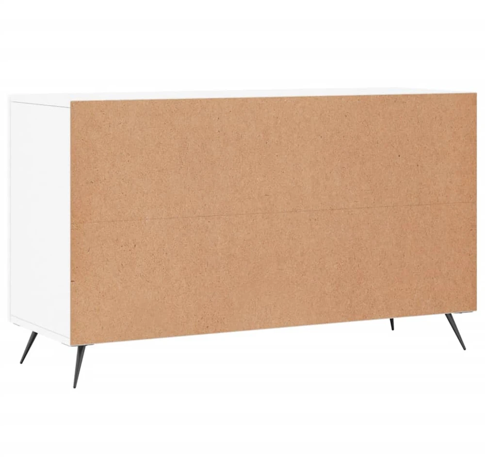 Šoninė spintelė, baltos spalvos, 100x36x60cm, apdirbta mediena