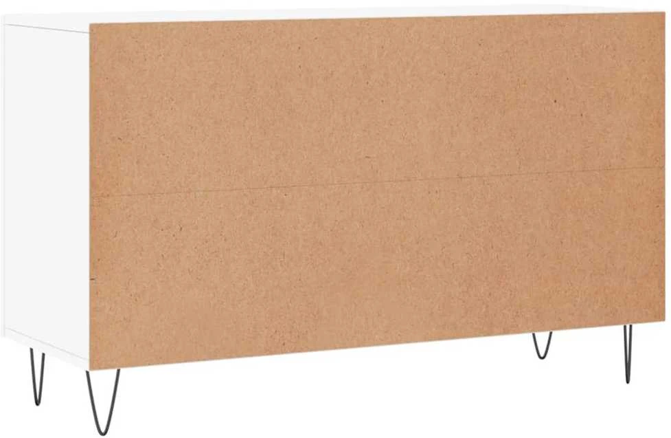 Šoninė spintelė, baltos spalvos, 100x36x60cm, apdirbta mediena