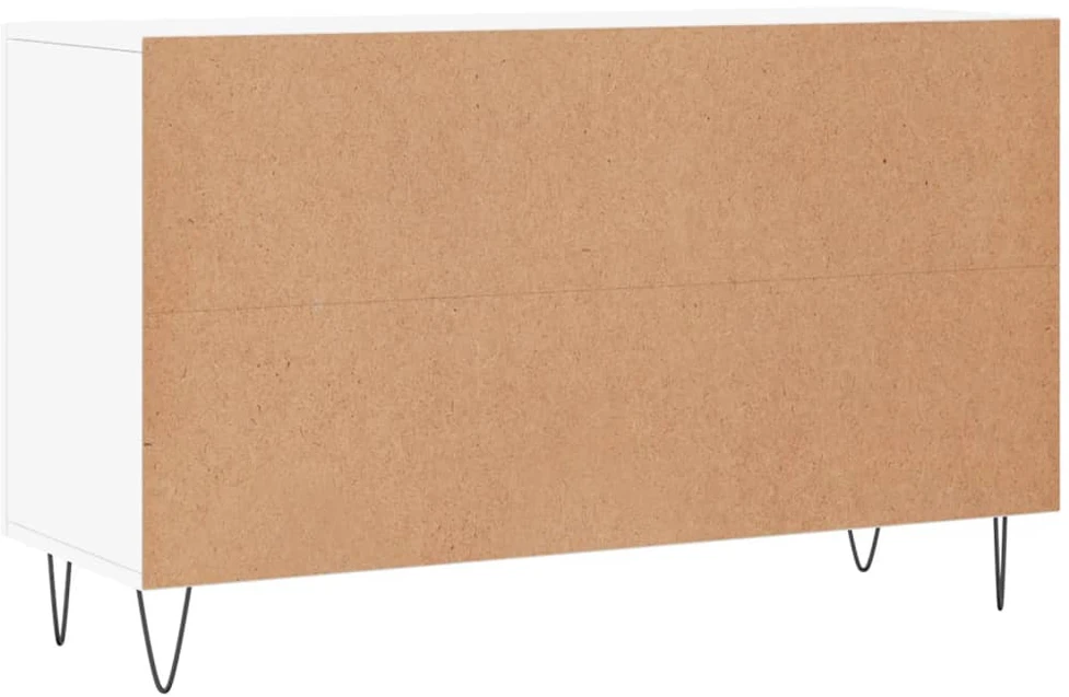 Šoninė spintelė, baltos spalvos, 100x36x60cm, apdirbta mediena