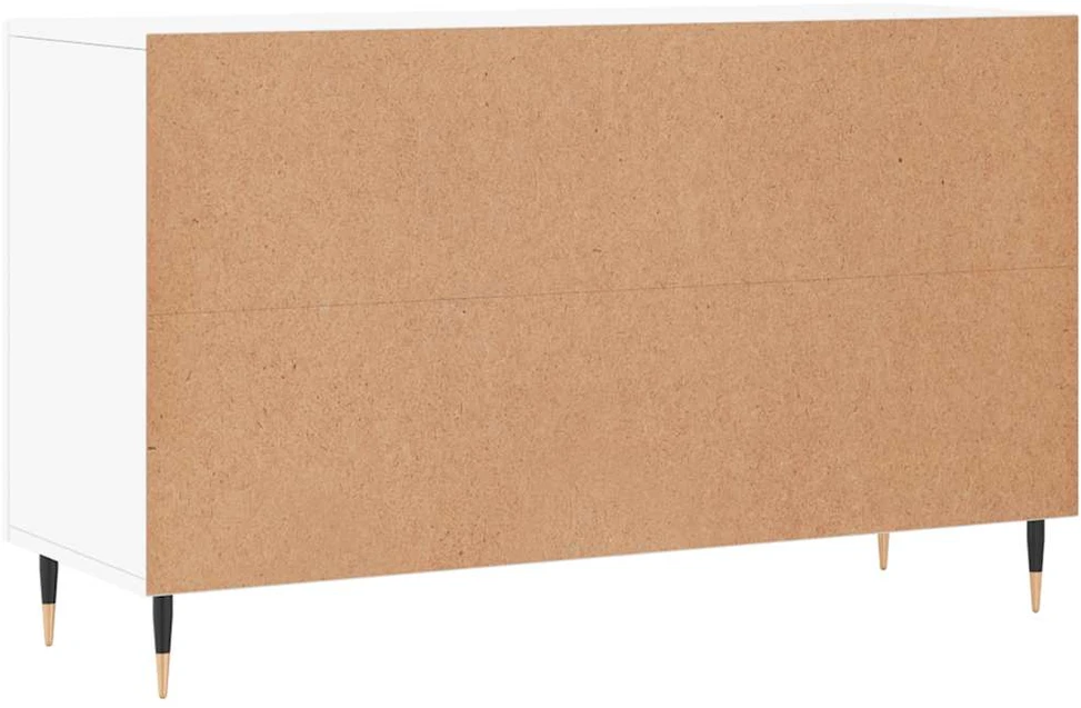 Šoninė spintelė, baltos spalvos, 100x36x60cm, apdirbta mediena