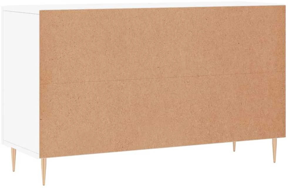 Šoninė spintelė, baltos spalvos, 100x36x60cm, apdirbta mediena