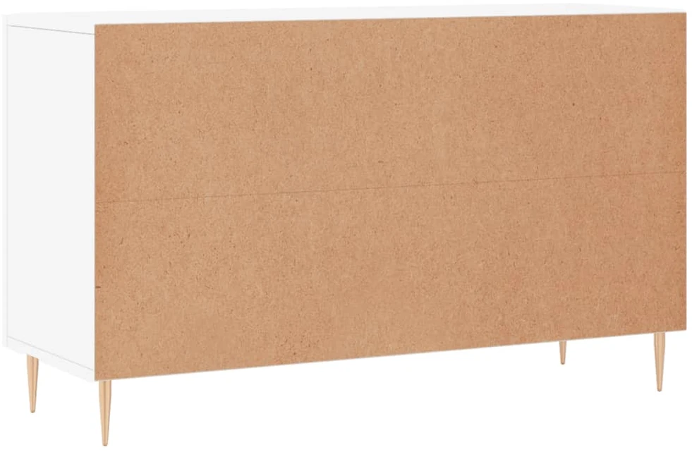Šoninė spintelė, baltos spalvos, 100x36x60cm, apdirbta mediena
