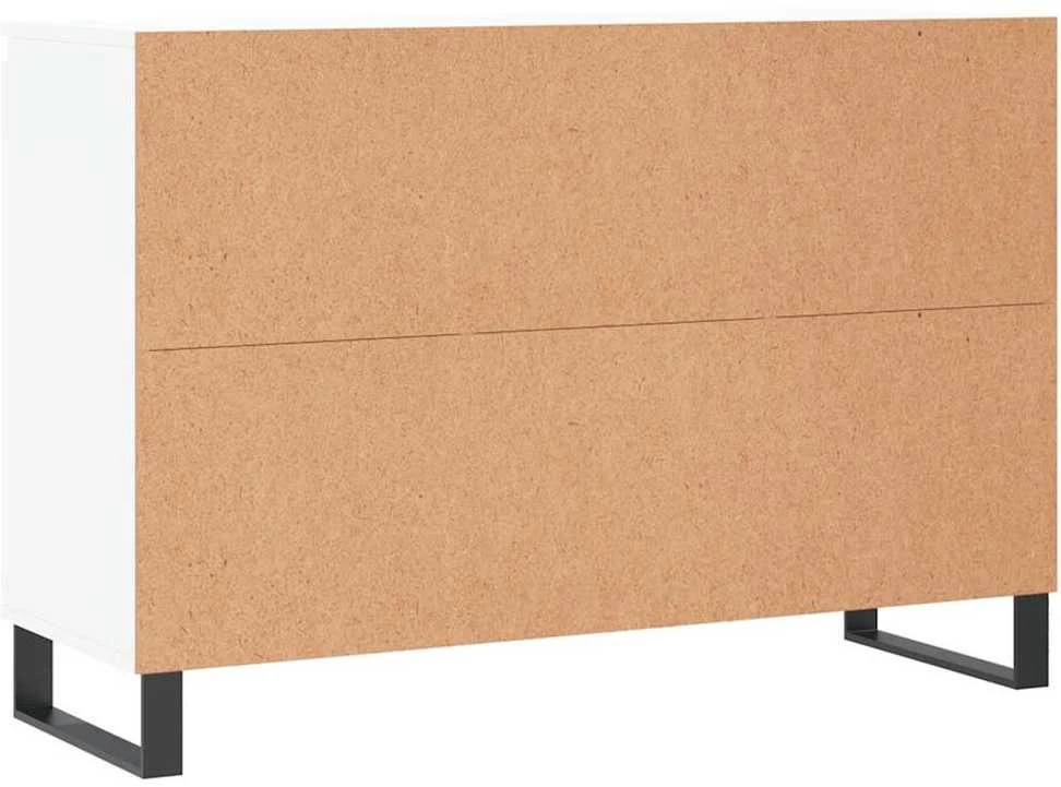 Šoninė spintelė, baltos spalvos, 104x35x70cm, apdirbta mediena
