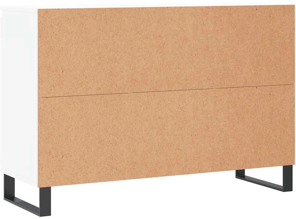 Šoninė spintelė, baltos spalvos, 104x35x70cm, apdirbta mediena