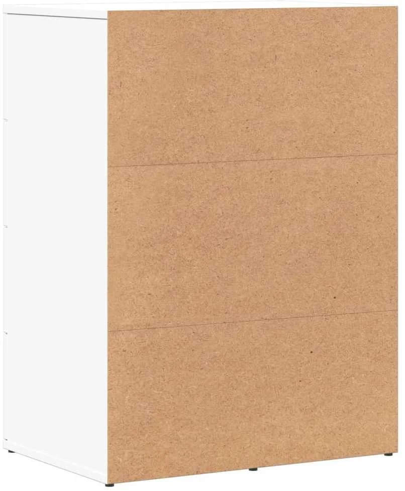 Šoninė spintelė, baltos spalvos, 59x39x80cm, apdirbta mediena