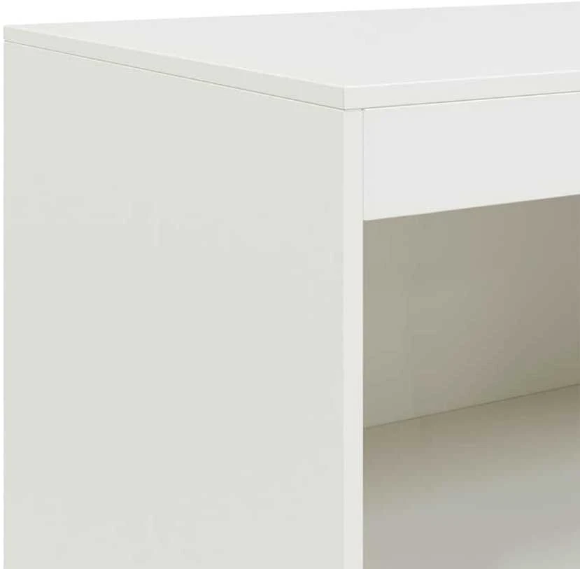 Šoninė spintelė, baltos spalvos, 67x39x107cm, plienas