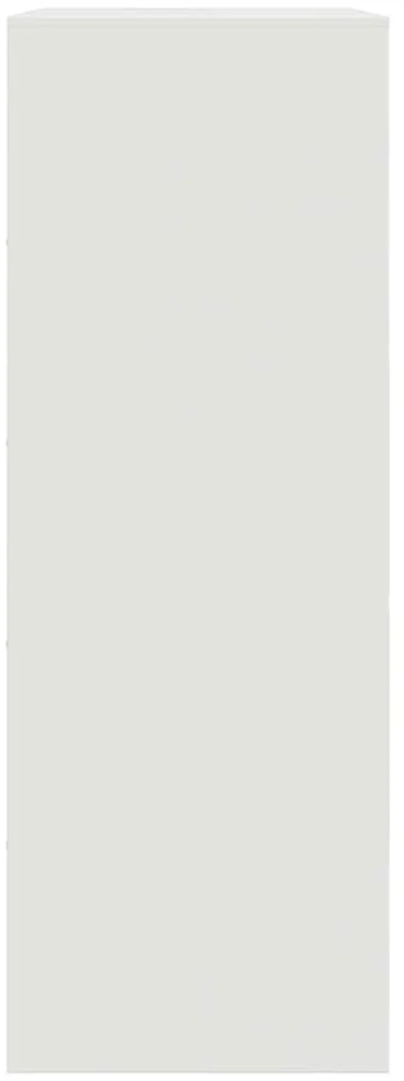 Šoninė spintelė, baltos spalvos, 67x39x107cm, plienas