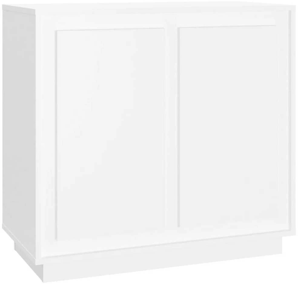 Šoninė spintelė, baltos spalvos, 80x34x75cm, apdirbta mediena