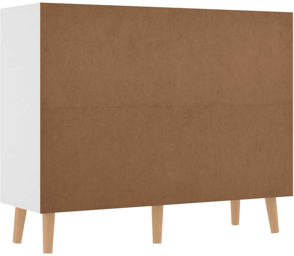 Šoninė spintelė, baltos spalvos, 90x30x72cm, apdirbta mediena