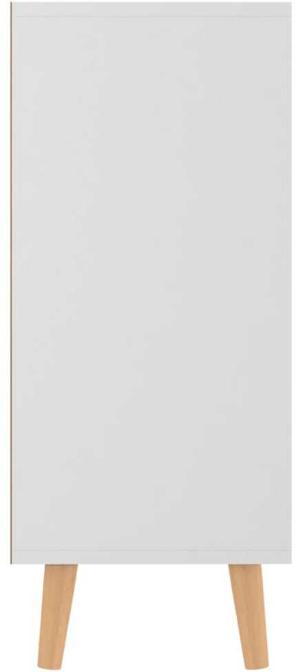 Šoninė spintelė, baltos spalvos, 90x30x72cm, apdirbta mediena