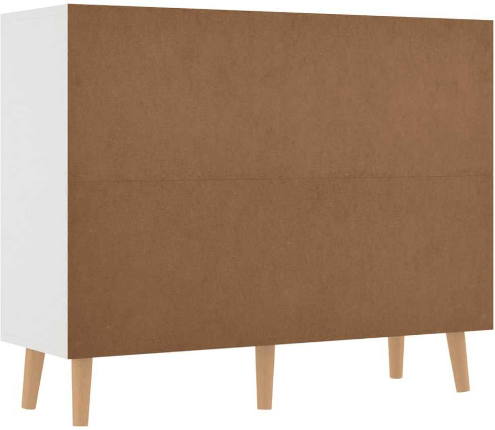 Šoninė spintelė, baltos spalvos, 90x30x72cm, apdirbta mediena