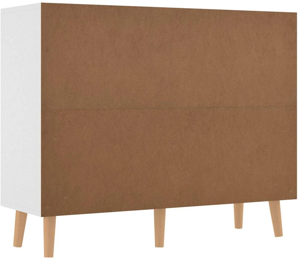 Šoninė spintelė, baltos spalvos, 90x30x72cm, apdirbta mediena
