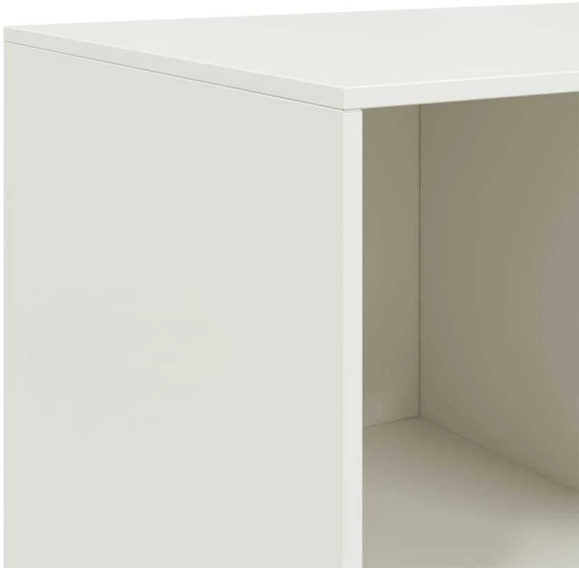Šoninė spintelė, baltos spalvos, 99x39x73cm, plienas