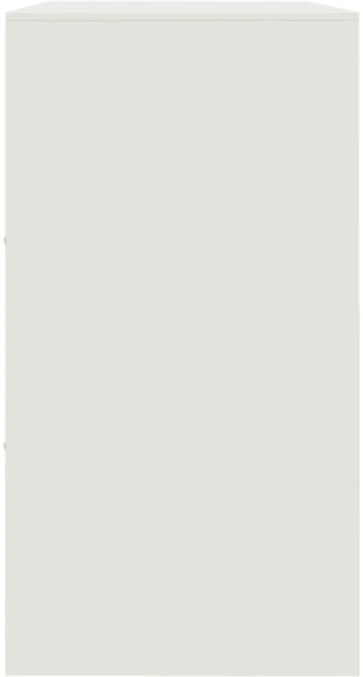Šoninė spintelė, baltos spalvos, 99x39x73cm, plienas