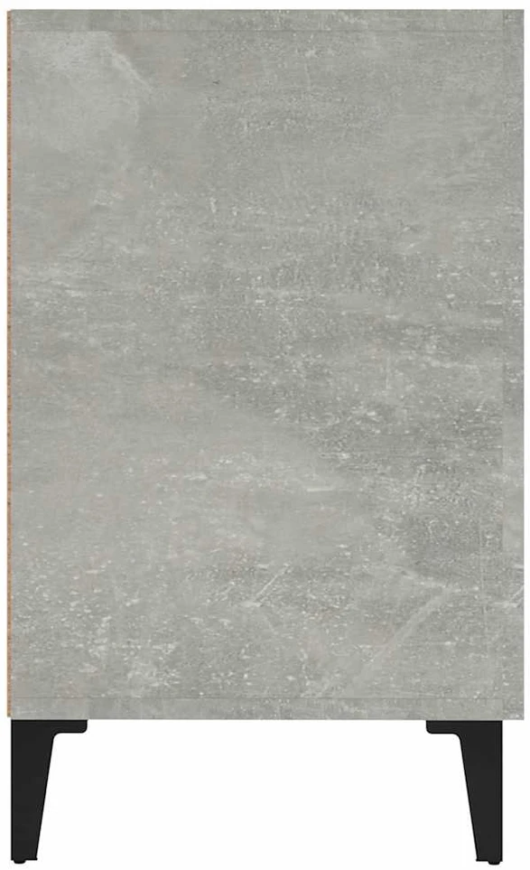 Šoninė spintelė, betono pilka, 100x36x60cm, apdirbta mediena