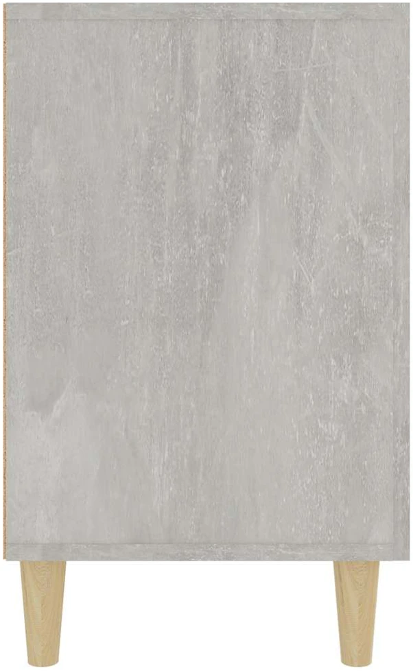 Šoninė spintelė, betono pilka, 100x36x60cm, apdirbta mediena